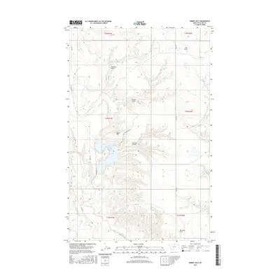 2017 Map of Rabbit Hills, 2017 Print