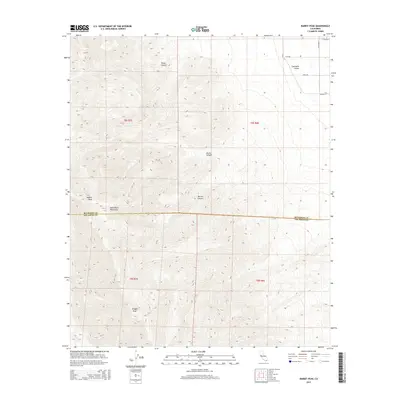 2015 Map of Rabbit Peak, 2015 Print
