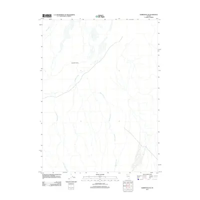 2011 Map of Rabbithole NE, 2011 Print