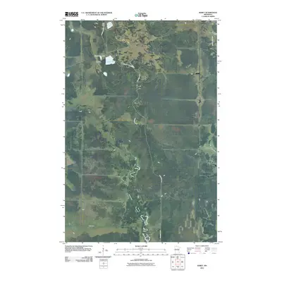 2010 Map of Rabey, 2010 Print