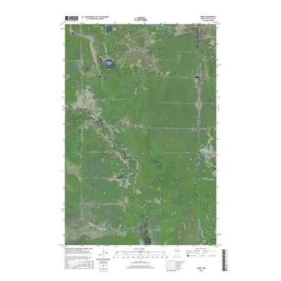 2016 Map of Rabey, 2016 Print