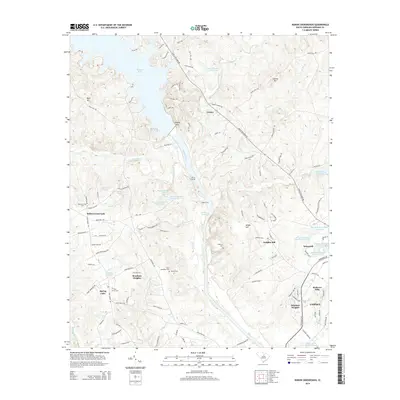 2014 Map of Rabon Crossroads, 2014 Print
