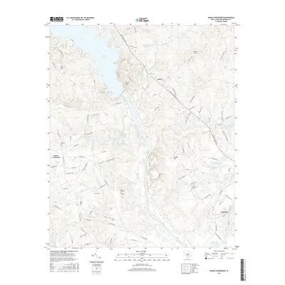 2017 Map of Rabon Crossroads, 2017 Print