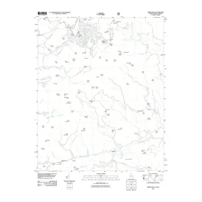 2011 Map of Rabun Bald, 2011 Print