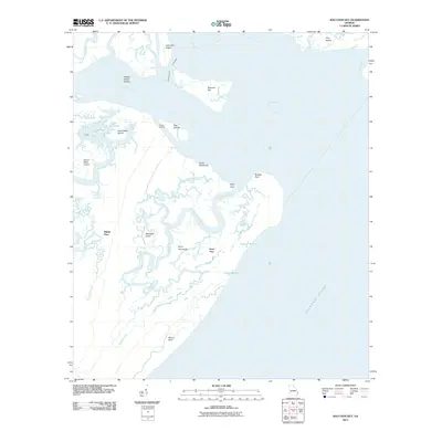 2011 Map of Raccoon Key, 2011 Print