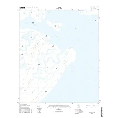 2017 Map of Raccoon Key, 2017 Print