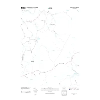 2013 Map of Rachelwood, 2013 Print