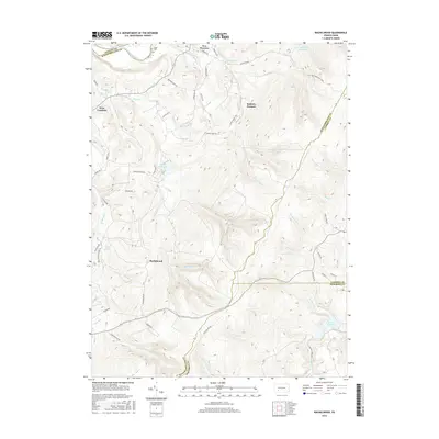 2016 Map of Rachelwood, 2016 Print