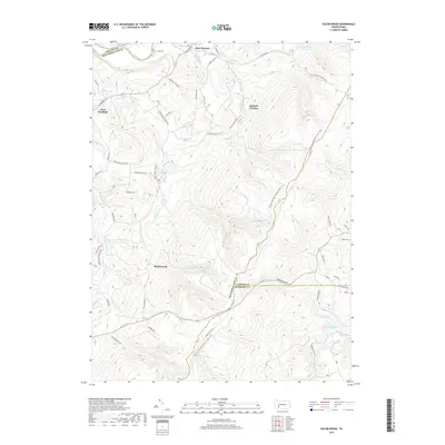 2019 Map of Rachelwood, 2019 Print