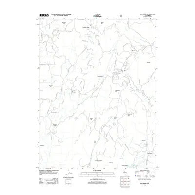 2012 Map of Rackerby, 2012 Print