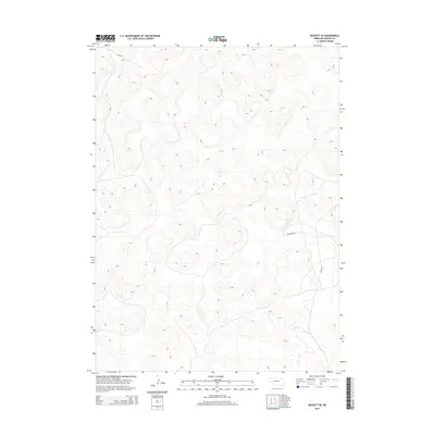 2014 Map of Rackett SE, 2014 Print
