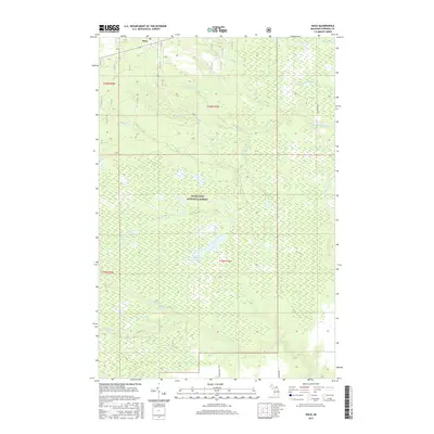 2017 Map of Raco, 2017 Print