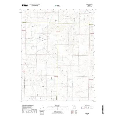 2017 Map of Rader, 2017 Print