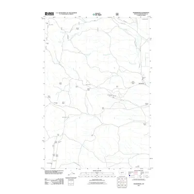 2011 Map of Radersburg, 2011 Print