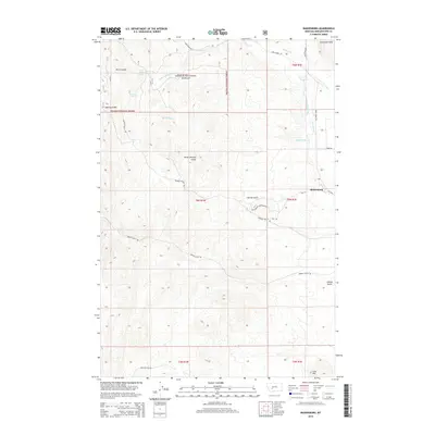2014 Map of Radersburg, 2014 Print