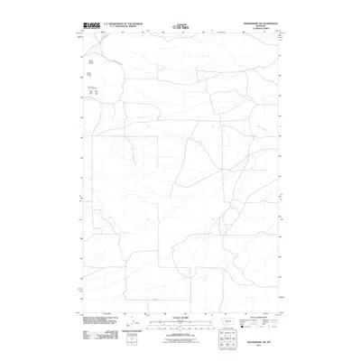 2011 Map of Radersburg SW, 2011 Print