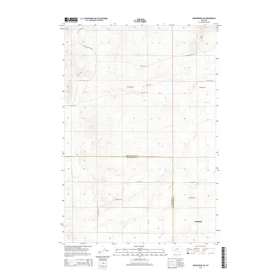 2014 Map of Radersburg SW, 2014 Print