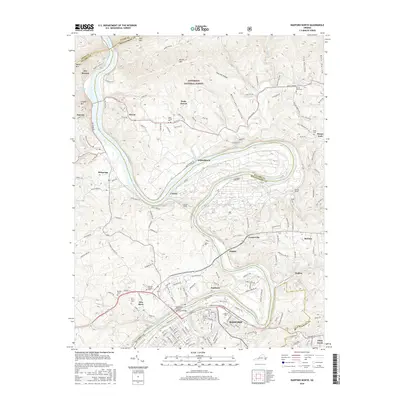 2016 Map of Radford North, 2016 Print