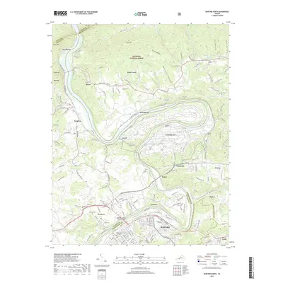 2019 Map of Radford North, 2019 Print