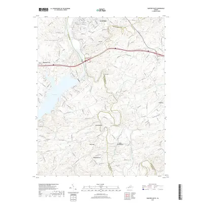 2019 Map of Radford South, 2019 Print