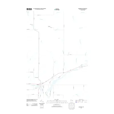 2013 Map of Radisson, 2013 Print