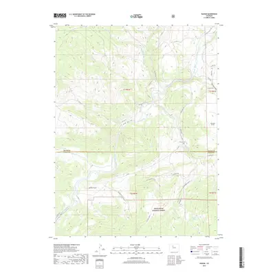 2019 Map of Radium, 2019 Print