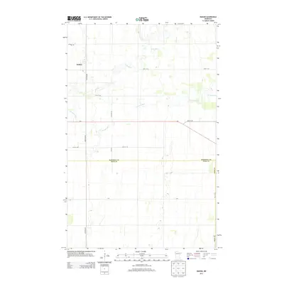 2013 Map of Radium, 2013 Print