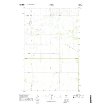 2019 Map of Radium, 2019 Print