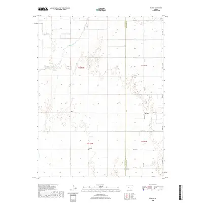 2018 Map of Radium, 2018 Print