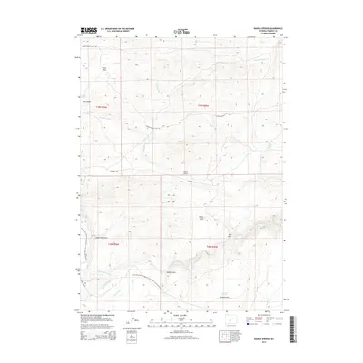 2015 Map of Radium Springs, 2015 Print