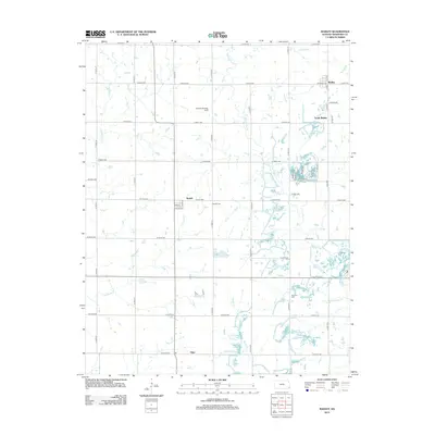 2012 Map of Radley, 2012 Print
