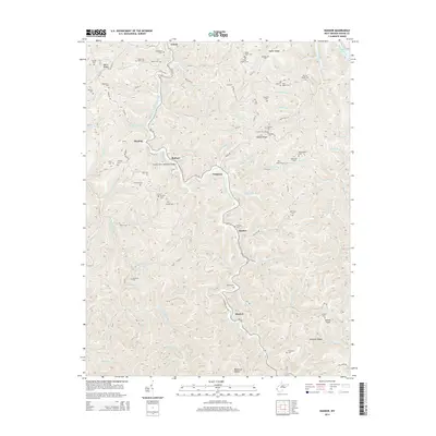 2014 Map of Radnor, 2014 Print