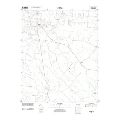 2010 Map of Raeford, 2010 Print