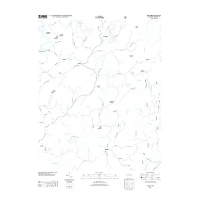 2013 Map of Rafter, 2013 Print