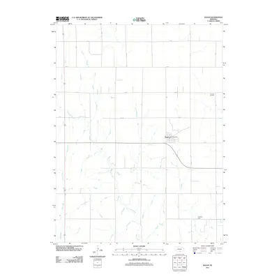 2011 Map of Ragan, 2011 Print