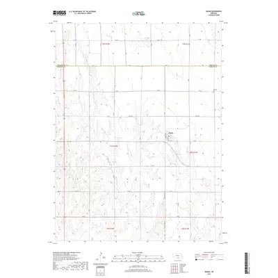 2017 Map of Ragan, 2017 Print