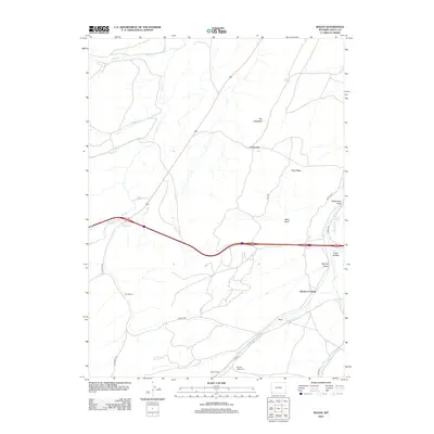 2012 Map of Ragan, 2012 Print