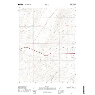 2017 Map of Ragan, 2017 Print