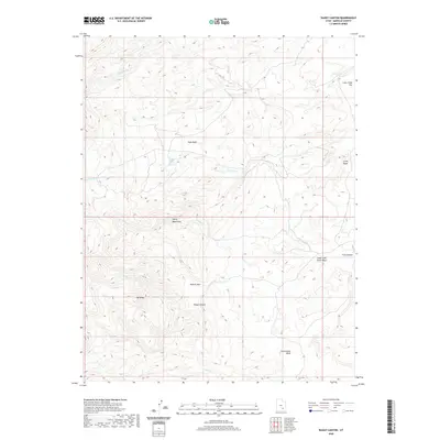2020 Map of Raggy Canyon, 2020 Print