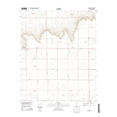 2013 Map of Ragland, 2013 Print
