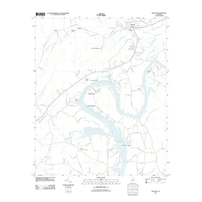 2011 Map of Ragland, 2011 Print