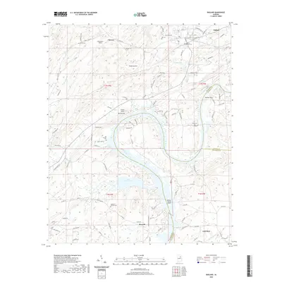 2020 Map of Ragland, 2020 Print