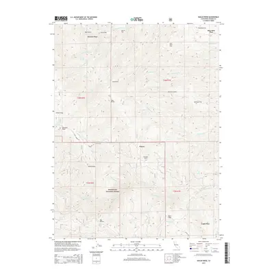 2015 Map of Raglin Ridge, 2015 Print