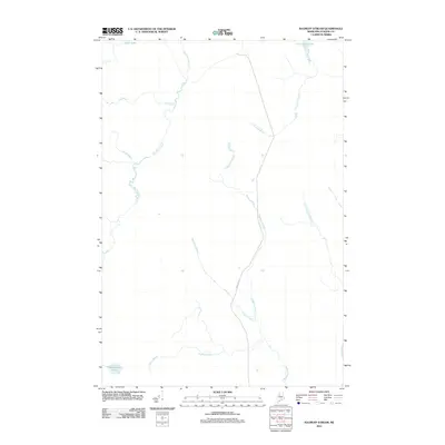 2011 Map of Ragmuff Stream, 2011 Print