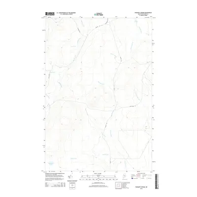 2014 Map of Ragmuff Stream, 2014 Print