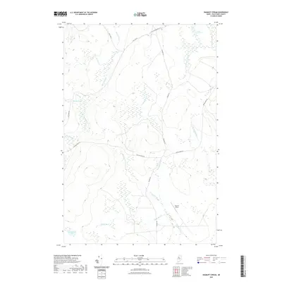 2021 Map of Ragmuff Stream, 2021 Print