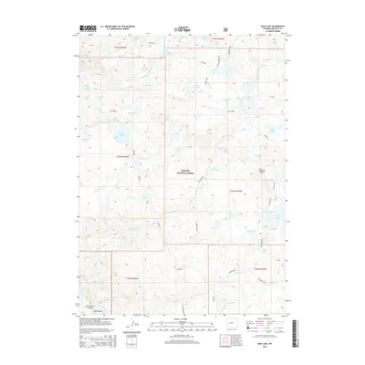 2015 Map of Raid Lake, 2015 Print