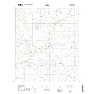 2021 Map of Raiford, 2021 Print