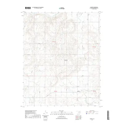 2018 Map of Raiford, 2018 Print