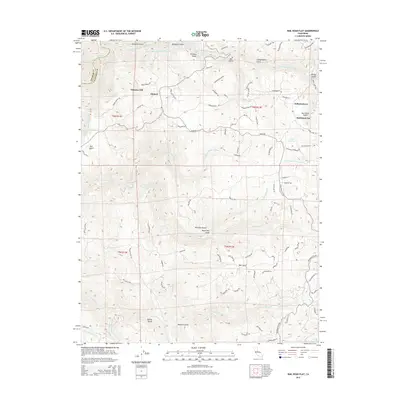 2015 Map of Rail Road Flat, 2015 Print
